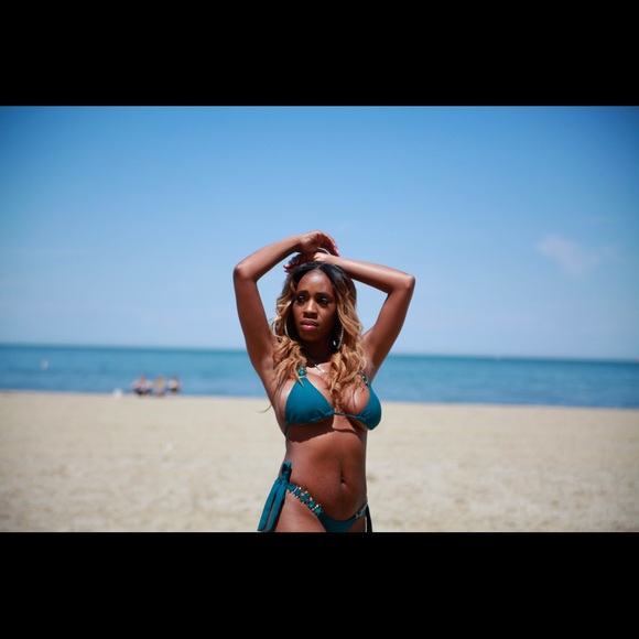 Women’s jeweled bikini bottom - Picture 13 of 15